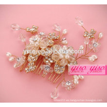 Accesorios para el cabello princesa cumpleaños accesorios para el pelo de la boda peines